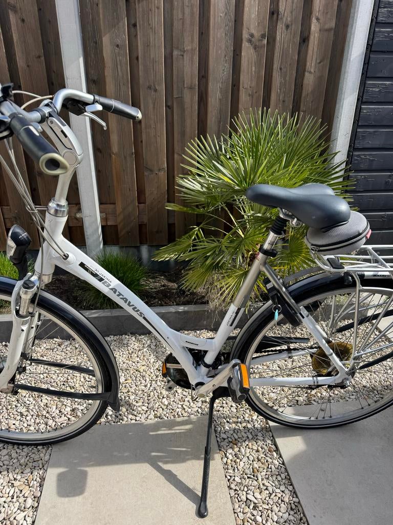 Batavus Jakima Spirit Damesfiets - Gebruikt, Fietsen en Brommers, Fietsen | Dames | Damesfietsen, Ophalen, Gebruikt, Velgrem, Versnellingen