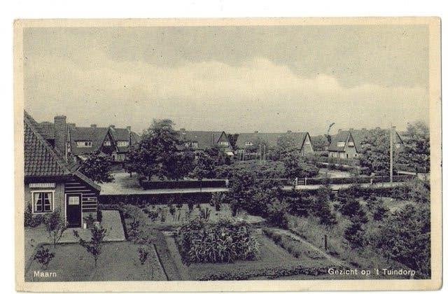 Maarn - Gezicht op 't' Tuindorp, Verzamelen, Verzenden, 1920 tot 1940, Ongelopen, Utrecht