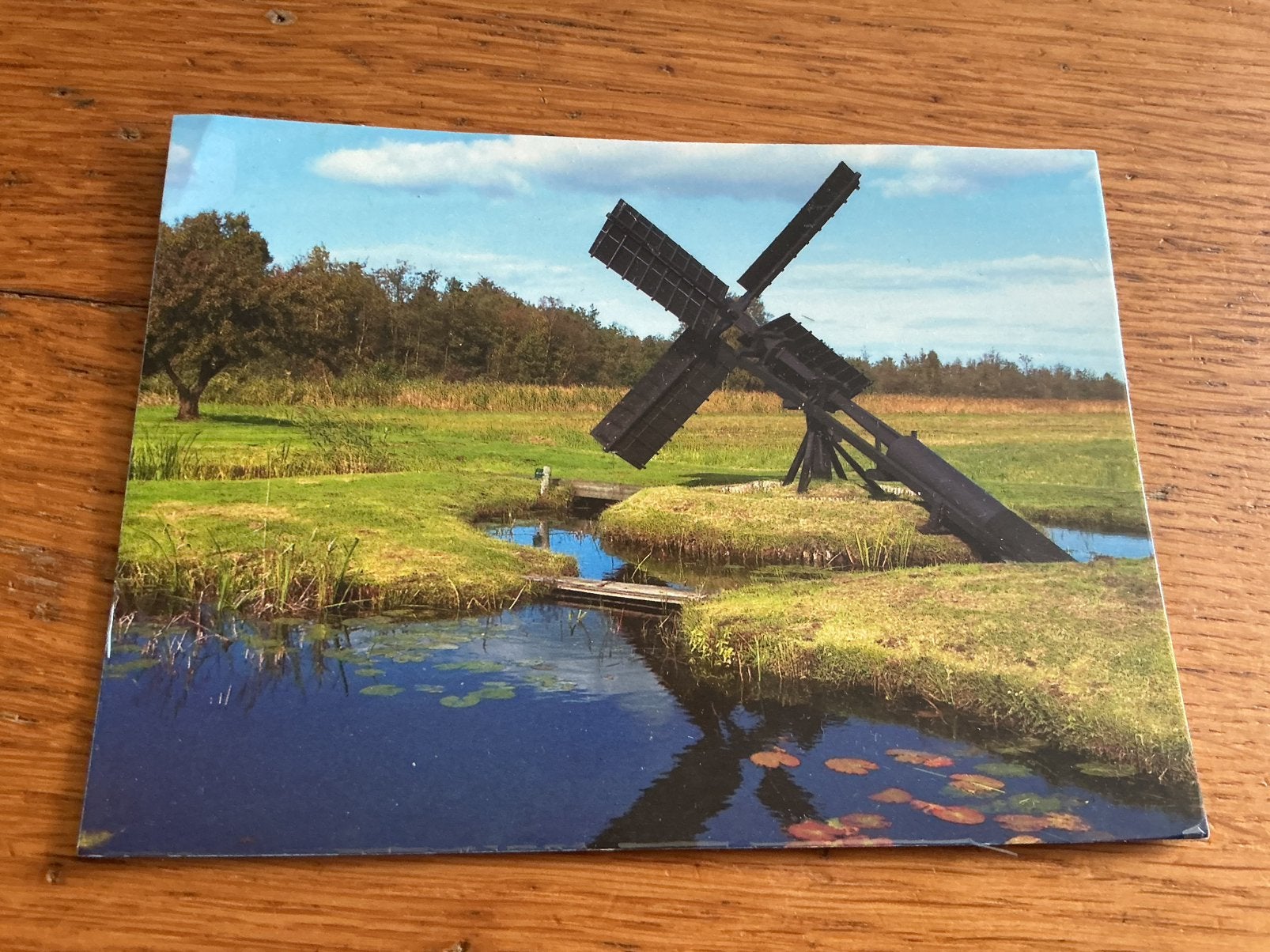 V388 molen BIJGEKNIPT VOUWEN, Ophalen of Verzenden
