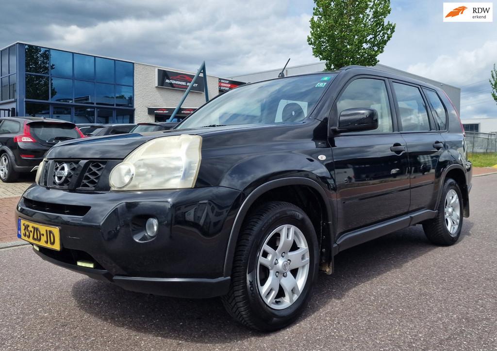 Nissan X-Trail 2.0 XE AIRCO TREKHAAK 2 X SLEUTELS BOEKJES, Voorwielaandrijving, Gebruikt, 4 cilinders, Zwart