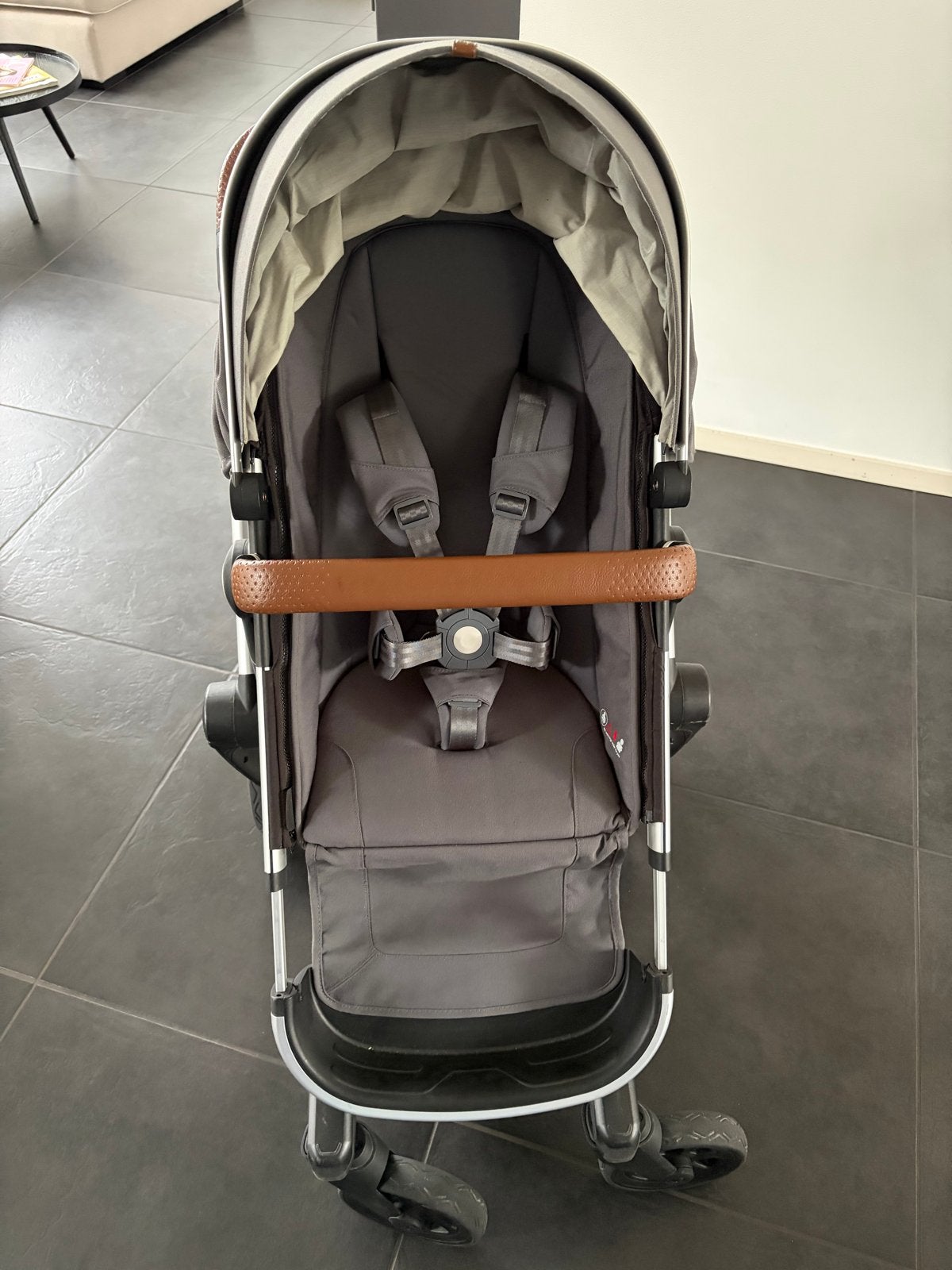 Joolz Day 3 Elephant grey uitgebreide set!!, Gebruikt, Combiwagen, Verstelbare duwstang, Ophalen
