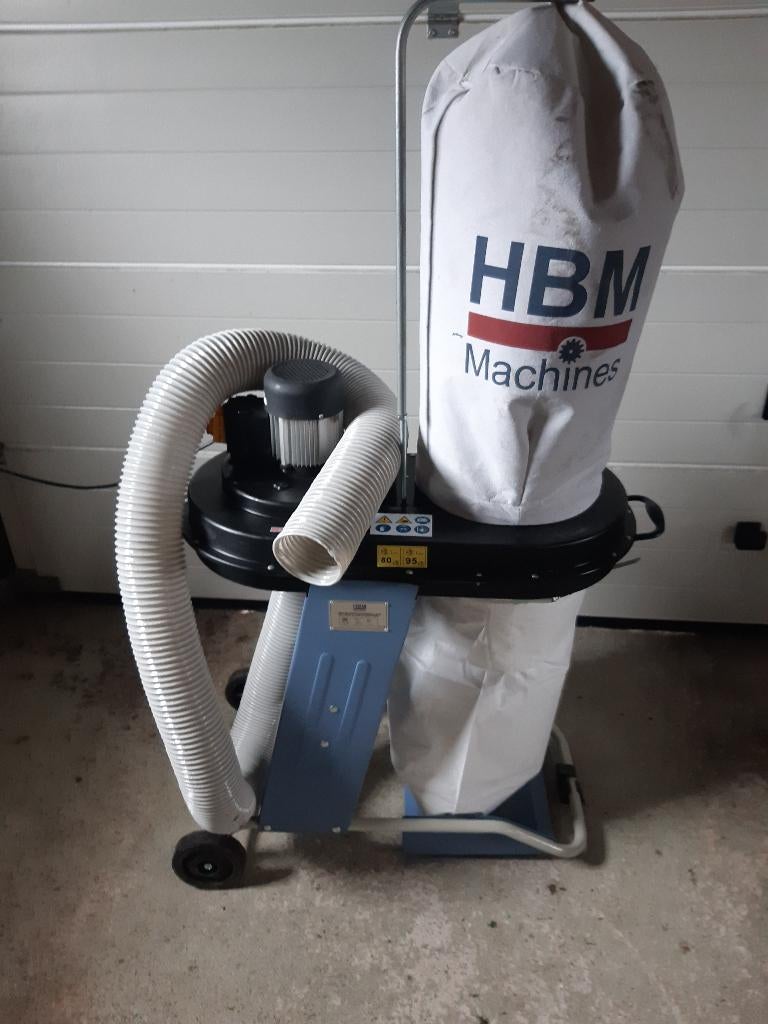 Stofafzuiger HBM, Doe-het-zelf en Verbouw, Gereedschap | Zaagmachines, Ophalen, 70 mm of meer, Overige typen, Zo goed als nieuw