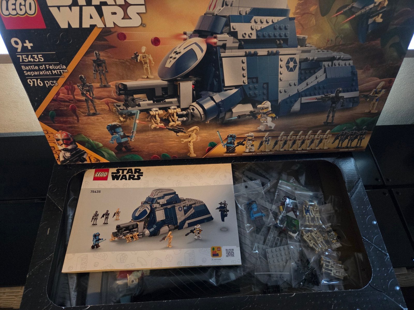 LEGO Star Wars 75345 Battle of Felucia met extra's, Overige merken, Aastvej 1, 7190 Billund, Denmark, Ophalen of Verzenden, Zo goed als nieuw