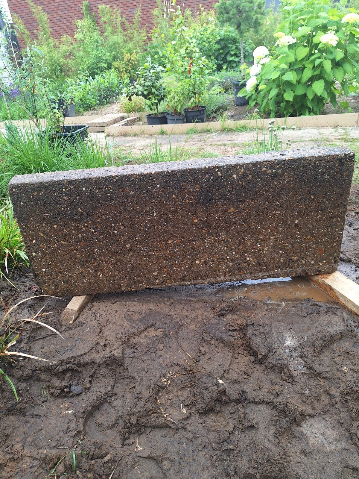 Funderings of keerwand elementen, Gebruikt, Biels, Ophalen of Verzenden, Minder dan 100 cm