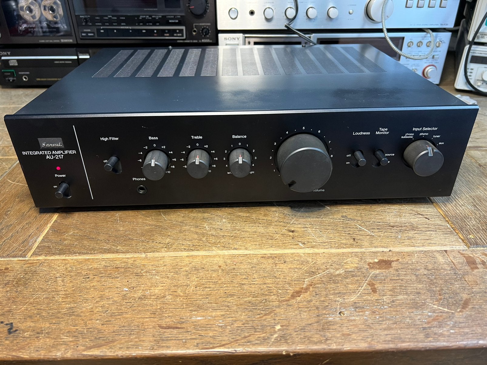 Sansui AU-217, Overige merken, Ophalen of Verzenden, Zo goed als nieuw, Minder dan 60 watt