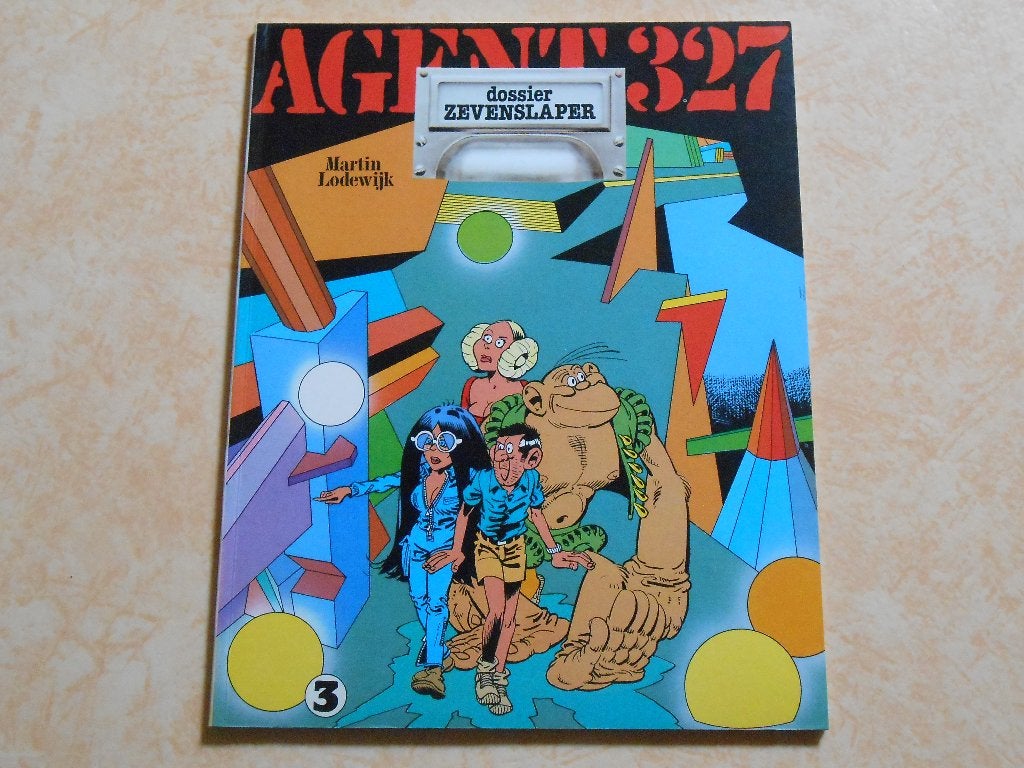 Agent 327 3 Dossier Zevenslaper 1978 1 ste druk., Eén stripboek, Nieuw, Ophalen of Verzenden, Martin Lodewijk