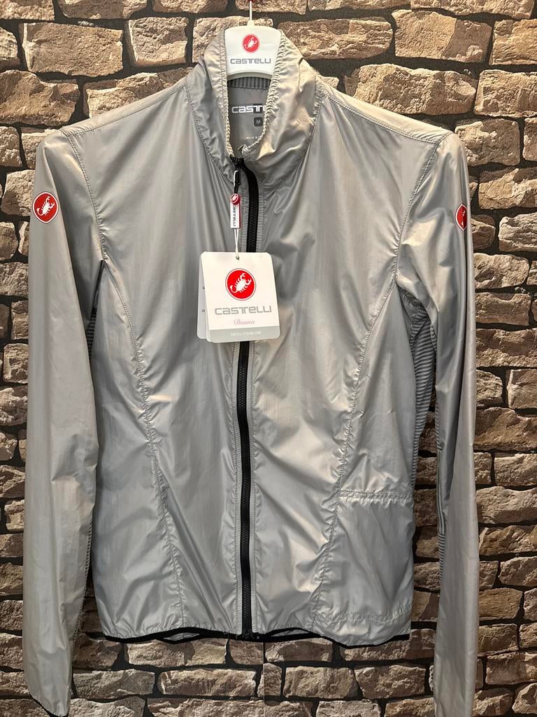 Castelli Dames Windjack Maat M - Nieuw met labels, Fietsen en Brommers, Fietsaccessoires | Fietskleding, Castelli, Verzenden, Nieuw