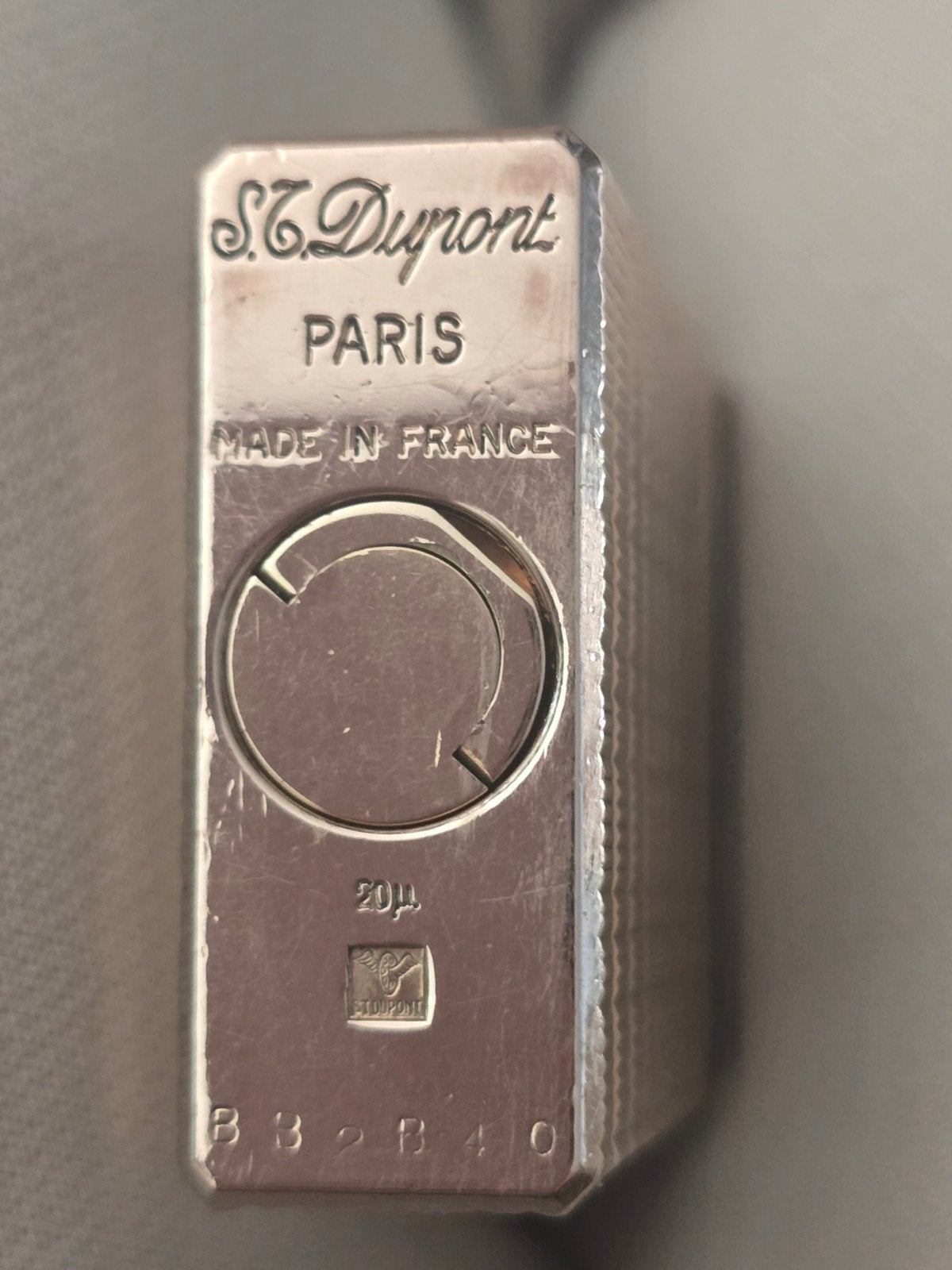 S.T. Dupont Goude aansteker - Made in France, Ophalen of Verzenden, Zo goed als nieuw, Aansteker
