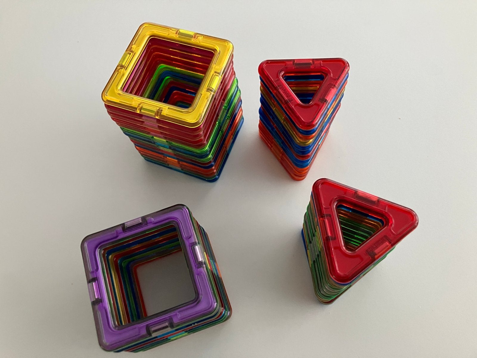 Magformers basisset 50 onderdelen - Zo goed als nieuw, Ophalen of Verzenden, Zo goed als nieuw, Overige merken
