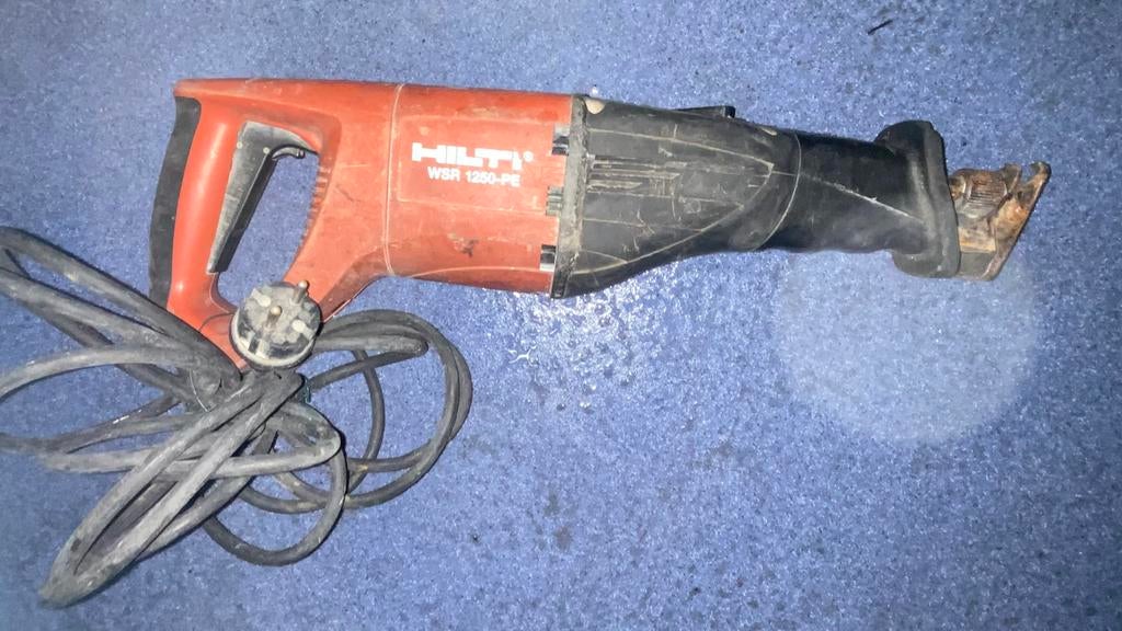 Reciprozaag Hilti WSR 1250 PE op snoer, Ophalen, Gebruikt, Overige typen