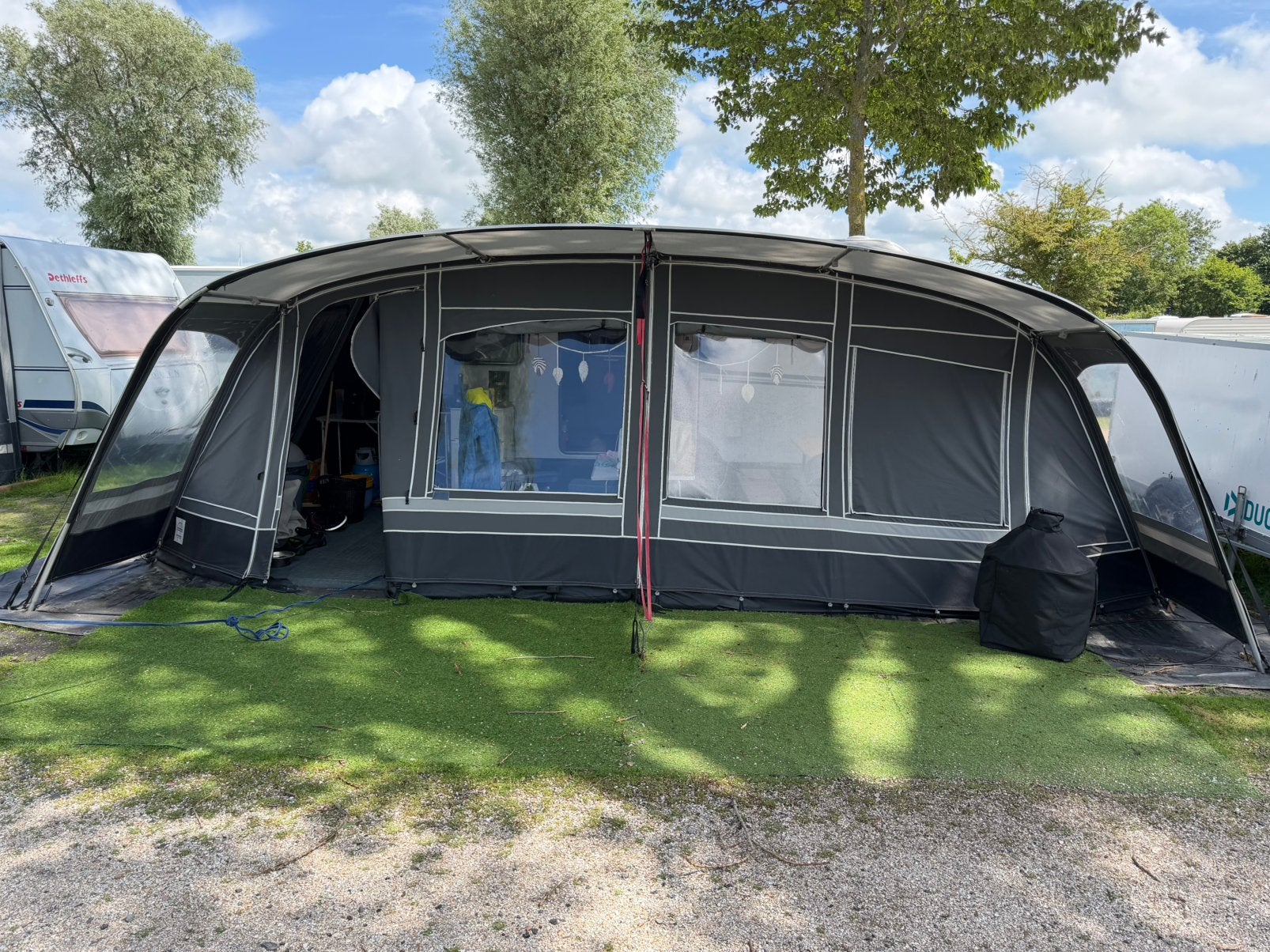 Fortex voortent maat(950-975), Ophalen, Gebruikt, Ten Cate All Season 240g/m2, Overige merken