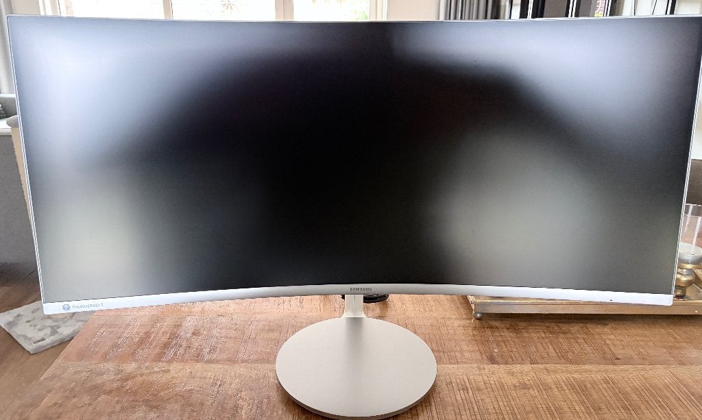 Samsung C34J791WTU – 34 inch Curved Ultrawide Monitor, Gebruikt, Curved, DisplayPort, Overige typen