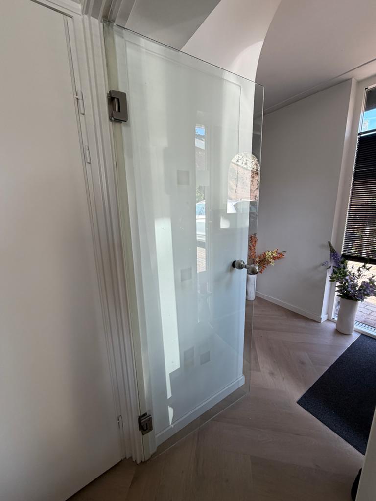 3 glazen binnendeuren, diverse maten, Doe-het-zelf en Verbouw, Deuren en Horren, Ophalen, Gebruikt, Minder dan 80 cm, Binnendeur