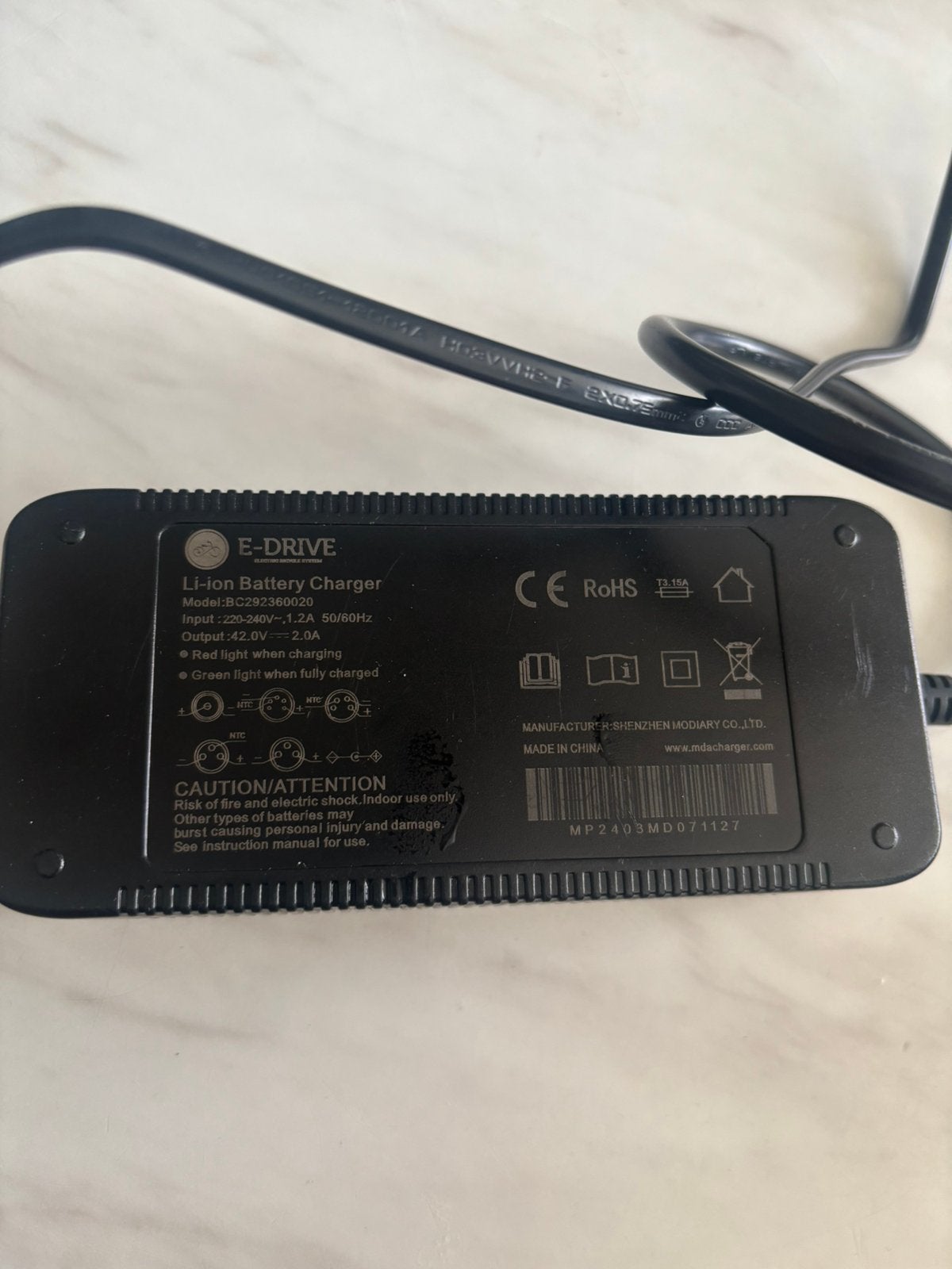 Fietsbatterij, Ophalen, Zo goed als nieuw