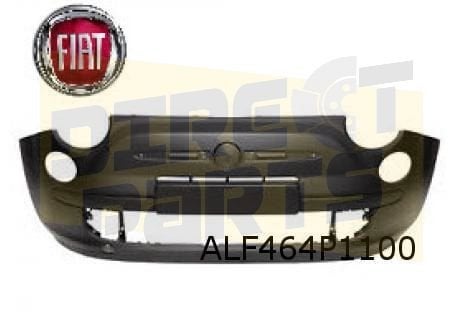 Fiat 500 voorbumper (Pop/Sport) (te spuiten) Origineel! 7177, -, -, Nieuw, Bumper