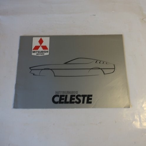 Mitsubishi Celeste 1978 folder origineel NL tekst brochure, Ophalen of Verzenden, Gelezen, Mitsubishi