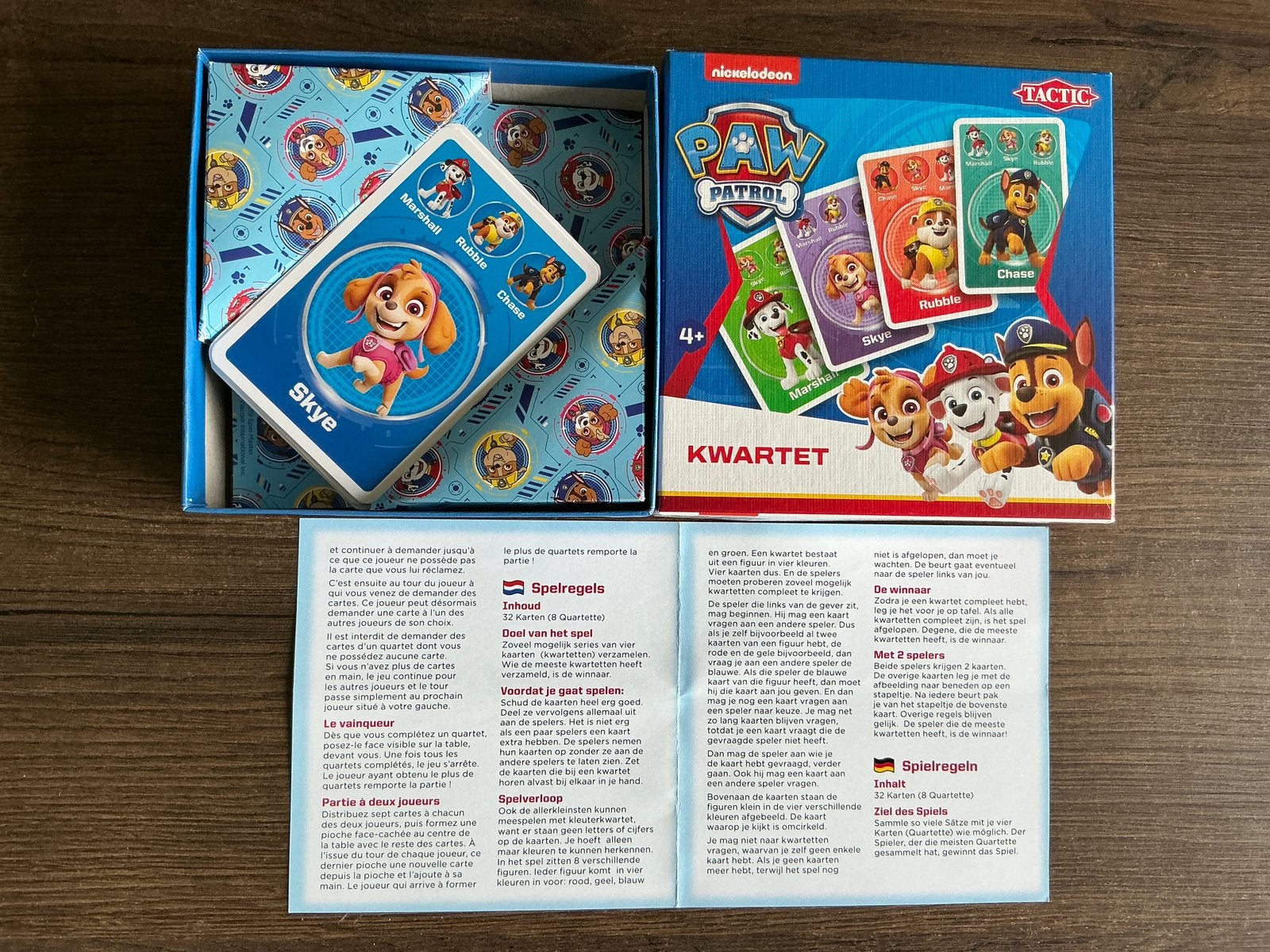 Tictac PAW PATROL KWARTET (KWF), Ophalen of Verzenden, Zo goed als nieuw
