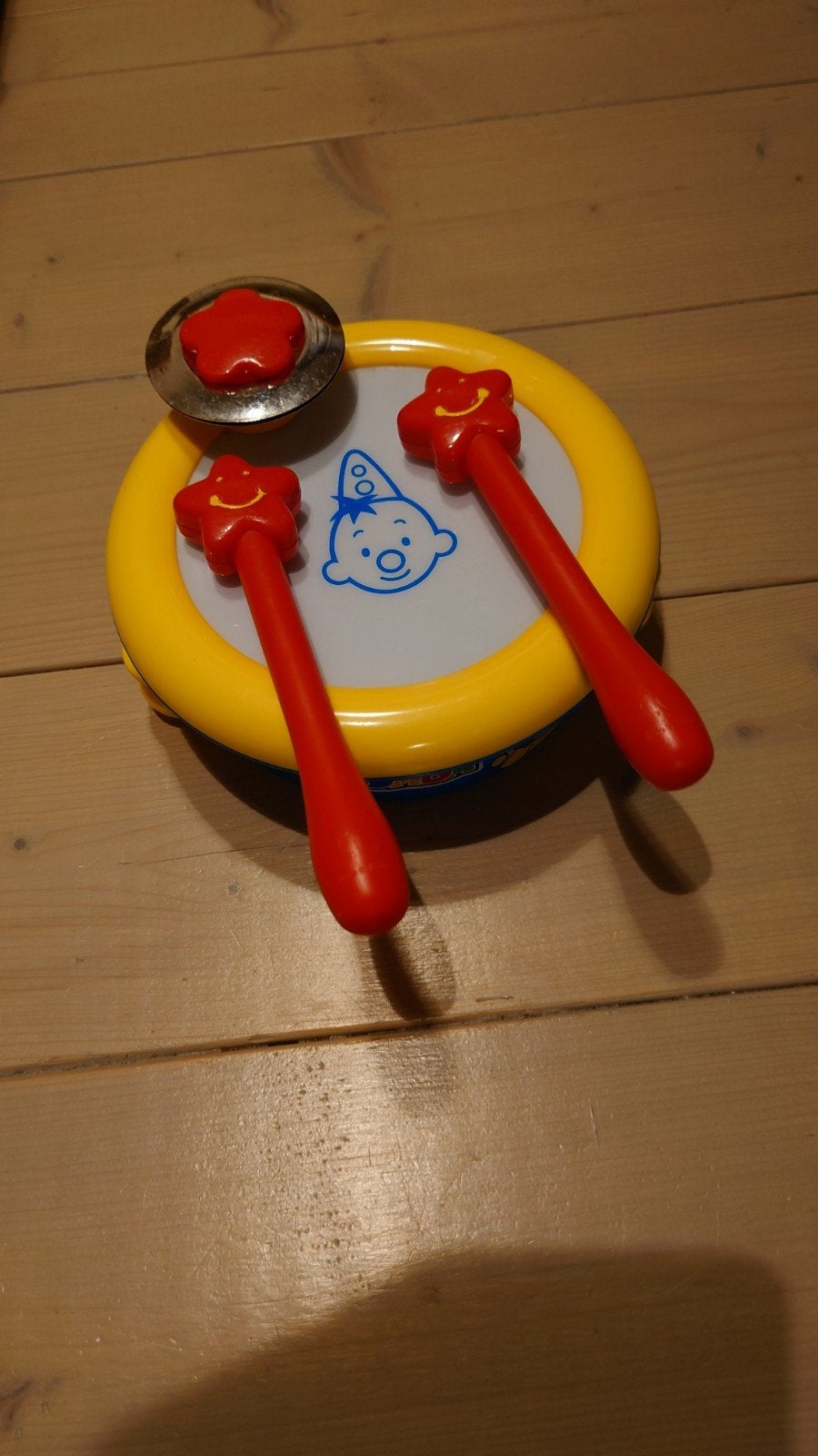 Bumba trommel met stokjes en bekken, Ophalen of Verzenden, Zo goed als nieuw, Overige typen