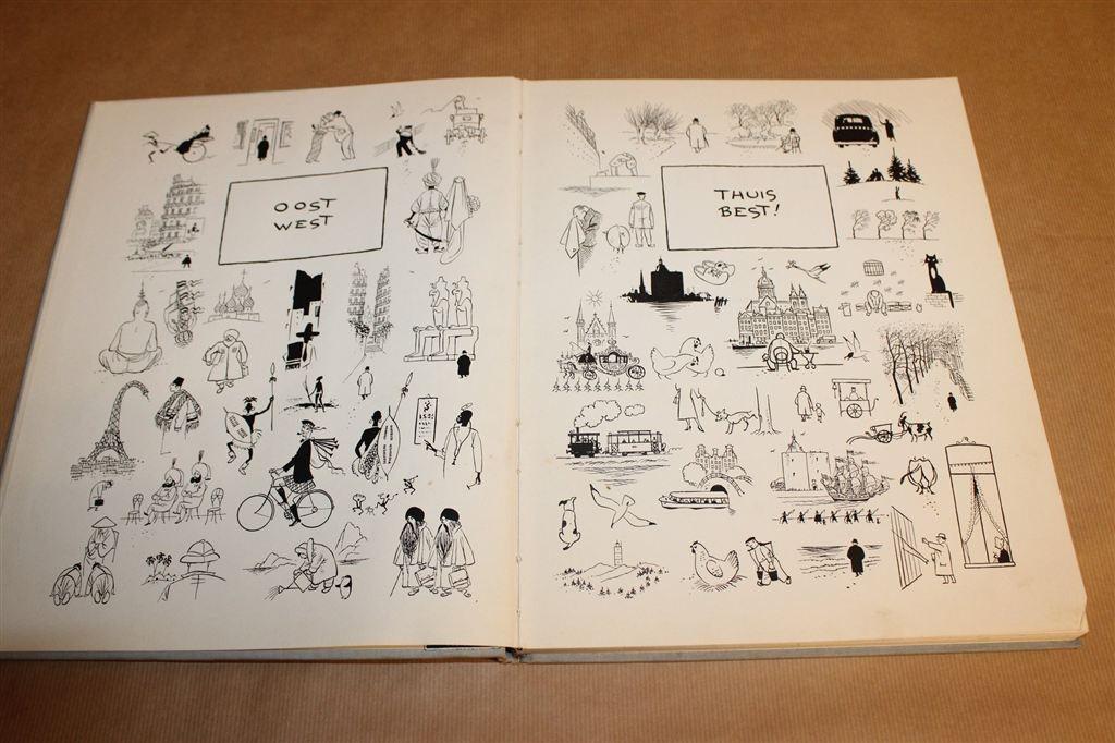 Thuis Best — Tekeningen van Jo Spier Deel III [1951], Boeken, Ophalen of Verzenden, Gelezen