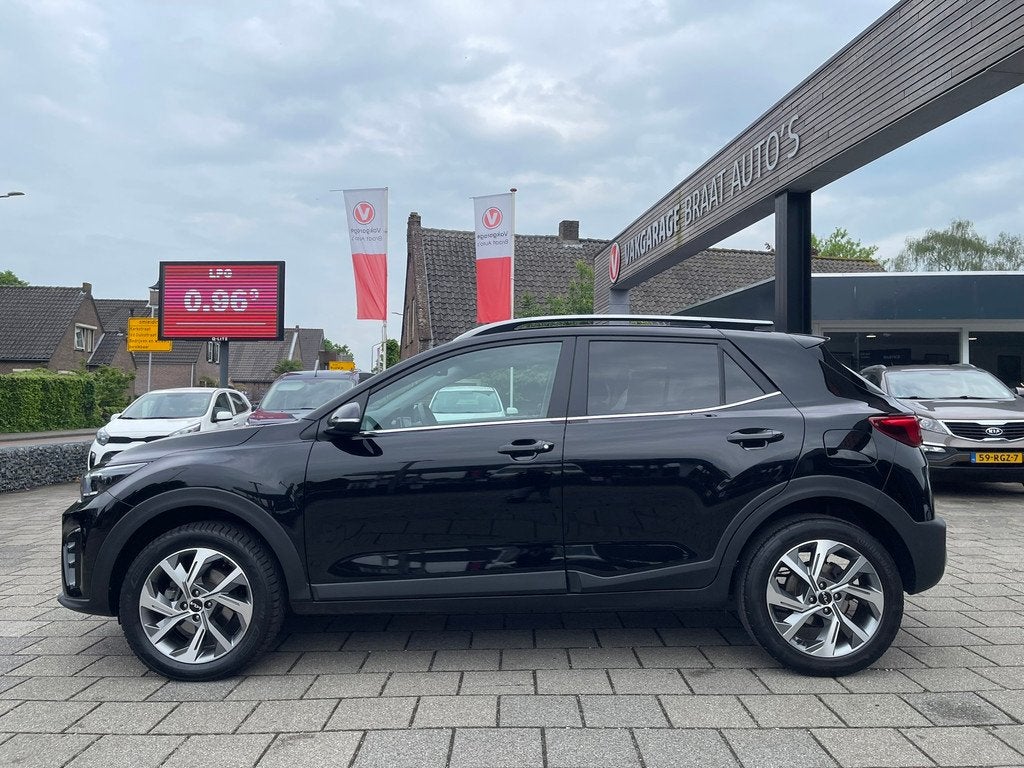 Kia Stonic 1.0 T-GDi MHEV GT-Line l PANO l STOELVERW. l CARP, Auto's, Kia, 1160 kg, 450 kg, Gebruikt, Met garantie (alle)