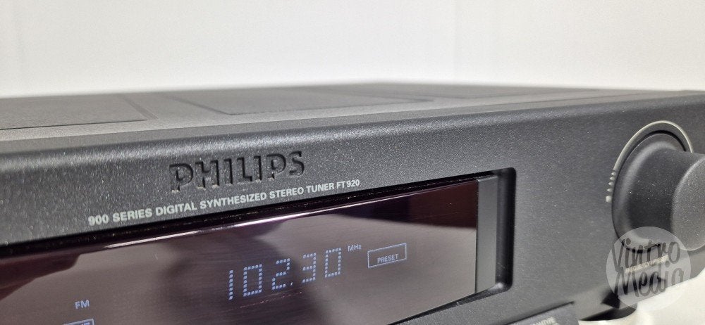 Philips FT920 Tuner | Radio | FM | AM | Philips 900 Serie, Ophalen of Verzenden, Refurbished