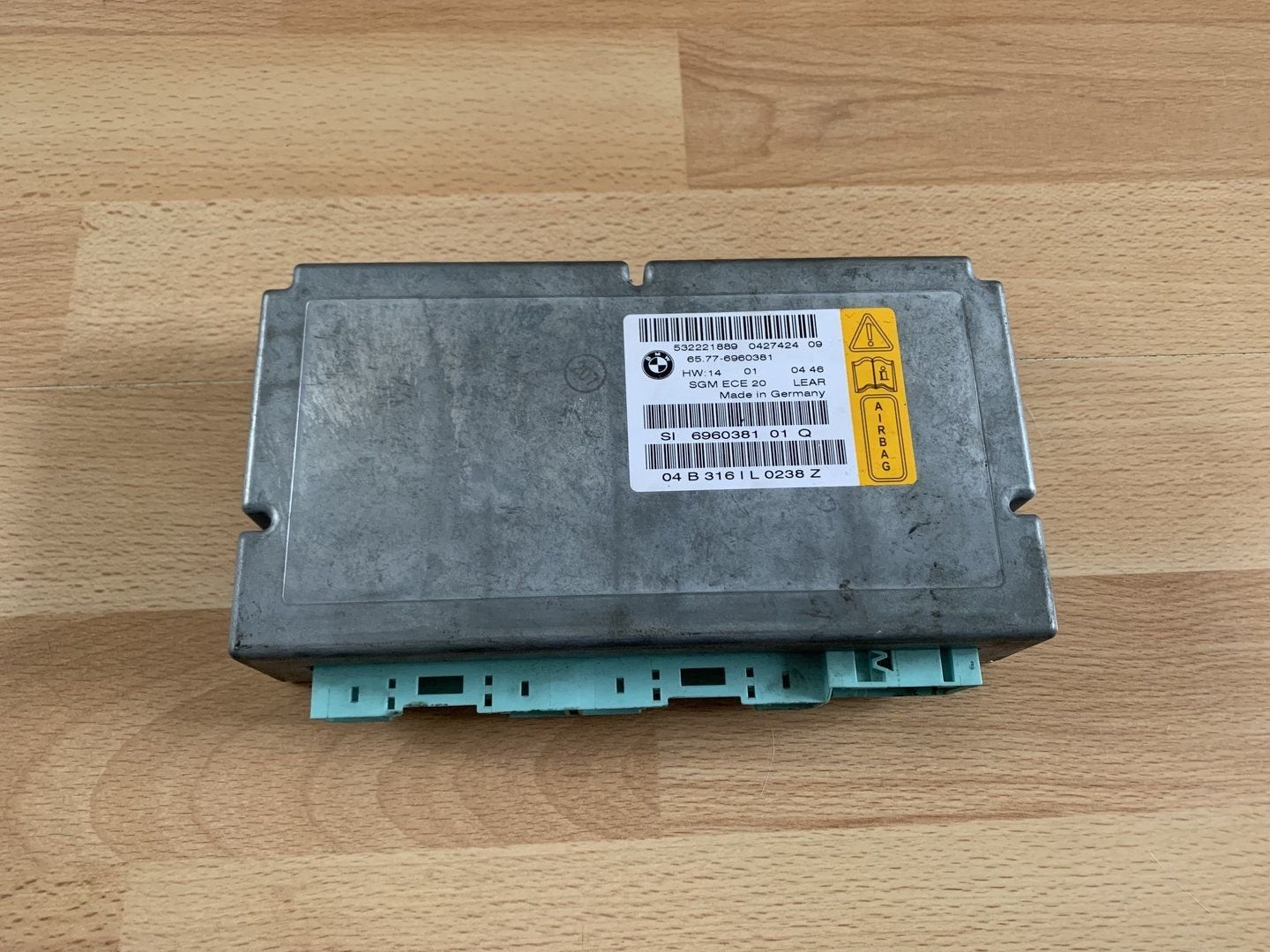 BMW 5 serie E60 sedan airbag module 65776960381, Gebruikt, -, -, Ophalen of Verzenden