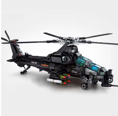 Bouwstenen set Changhe Z-10 met 732 blokjes (39.5cm), Ophalen of Verzenden, Nieuw