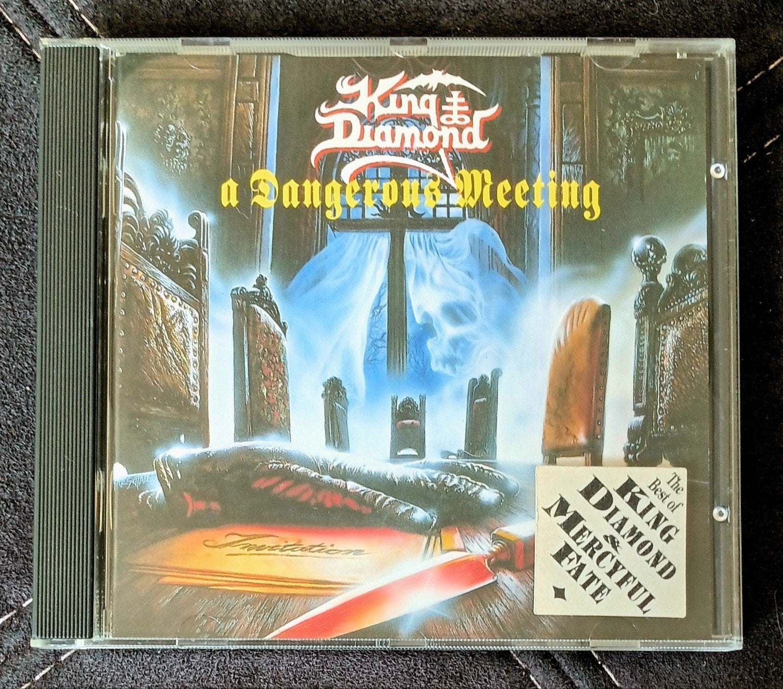King Diamond - A dangerous meeting, Ophalen of Verzenden, Zo goed als nieuw