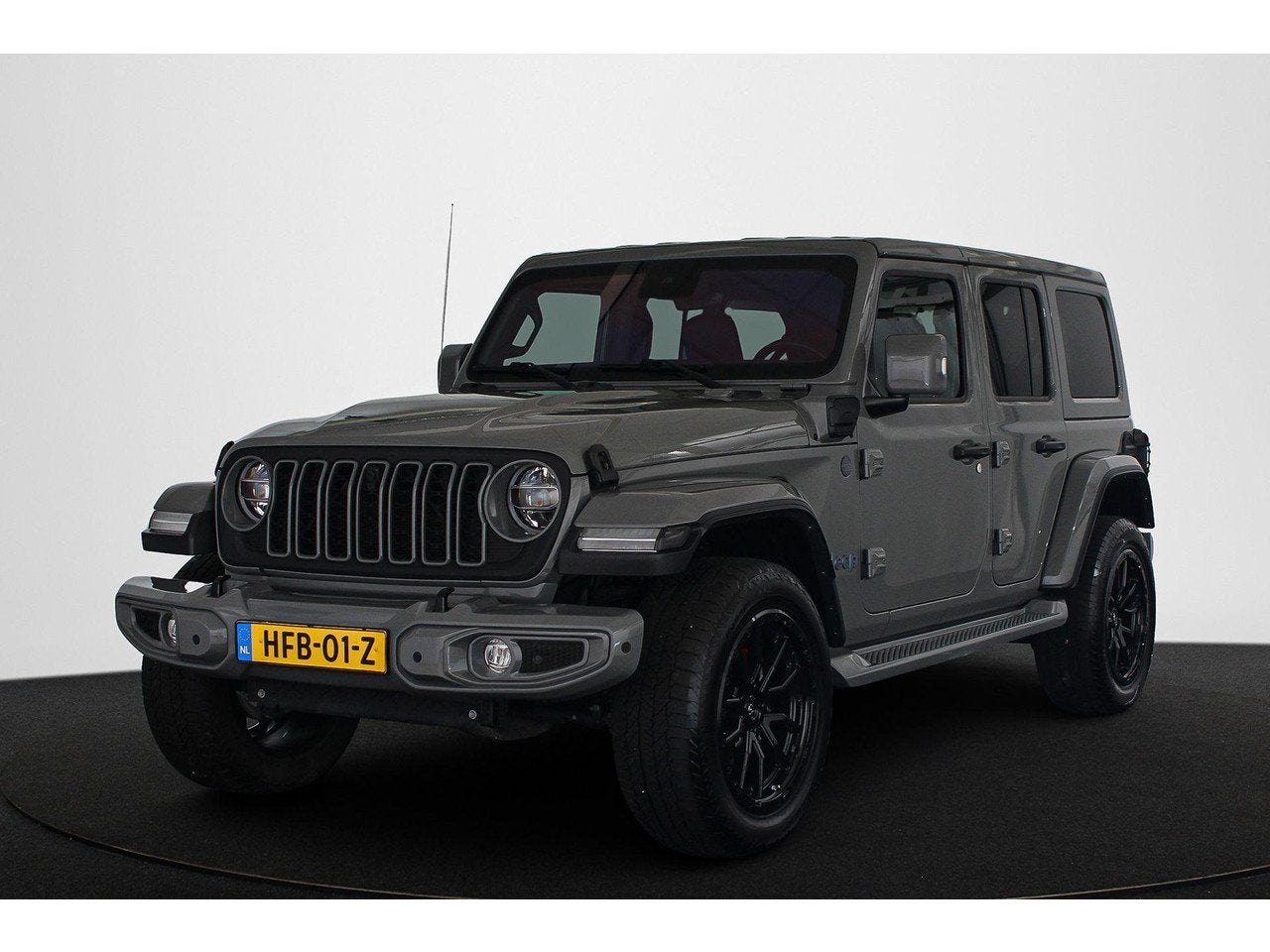 Jeep Wrangler Unlimited 4xe 380 Sahara / 20'' Custom / Keyle, Auto's, 4 cilinders, Cabriolet, Bedrijf, Hybride Elektrisch/Benzine