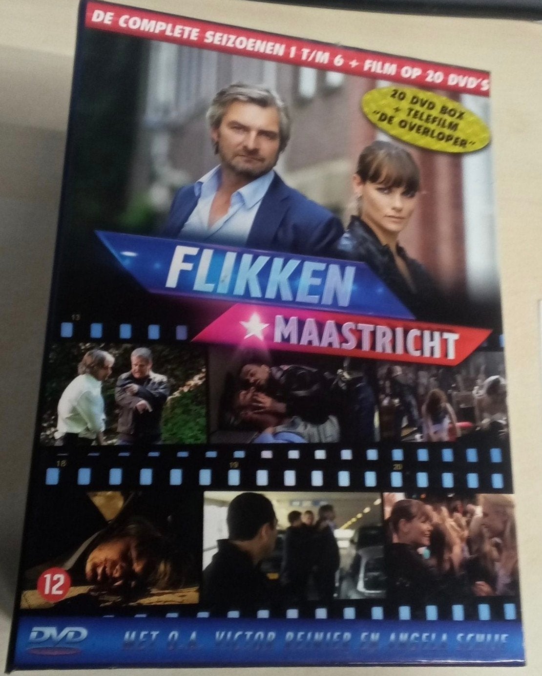Flikken Maastricht + film: de overloper, Ophalen of Verzenden, Zo goed als nieuw