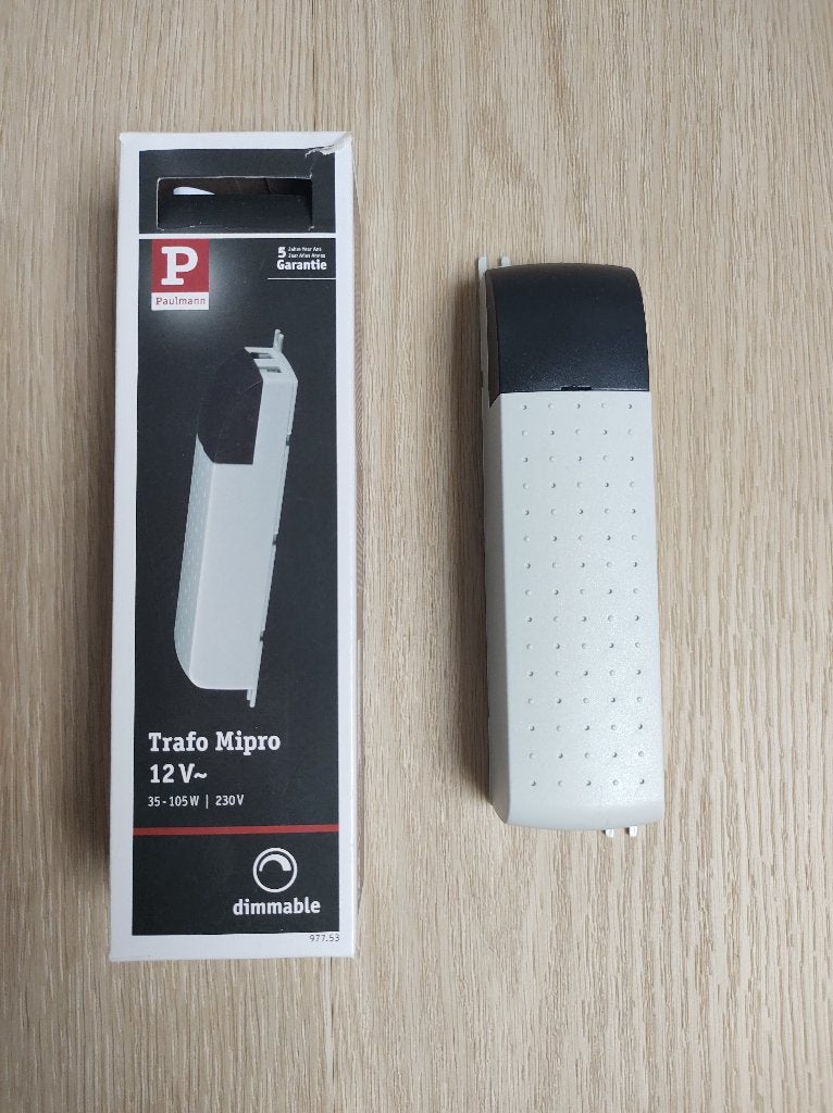 Paulmann Mipro AC Trafo 12V (35-105W) - Dimbaar (Nieuw), Ophalen of Verzenden, Nieuw, Overige typen
