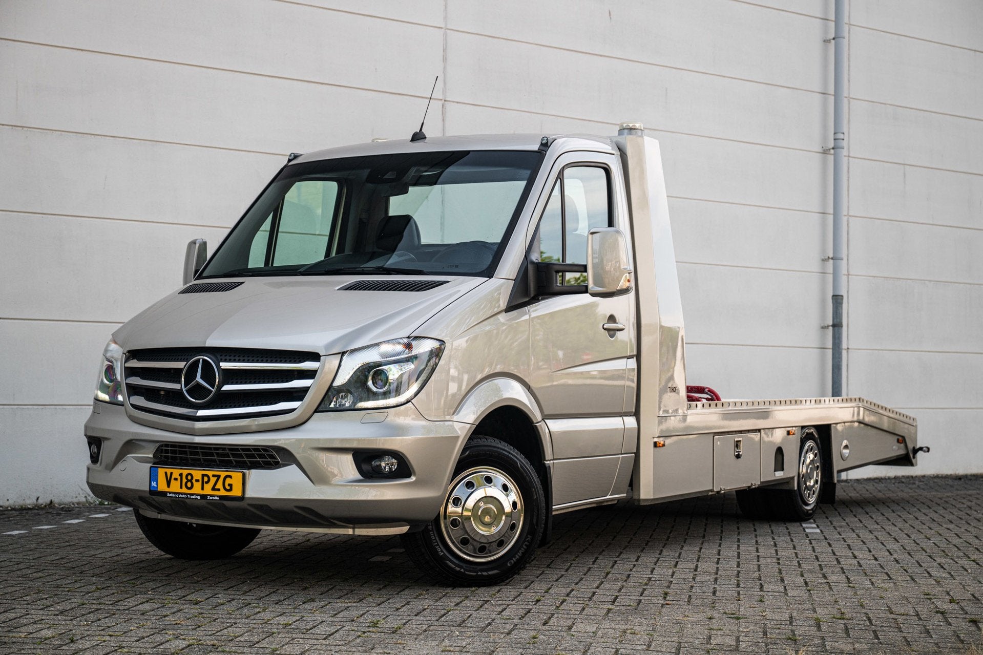 Mercedes-Benz SPRINTER 519 3.0 V6 AUT. TIJHOF |Luchtvering|X, Auto's, 2430 kg, Gebruikt, 190 pk, Stoelverwarming