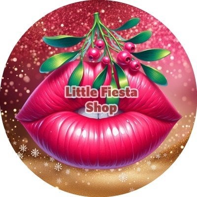 lf1263 luxe icing hulst kus mond 19cm eetbare taart print, Ophalen of Verzenden, Nieuw, Taarten, Versiering