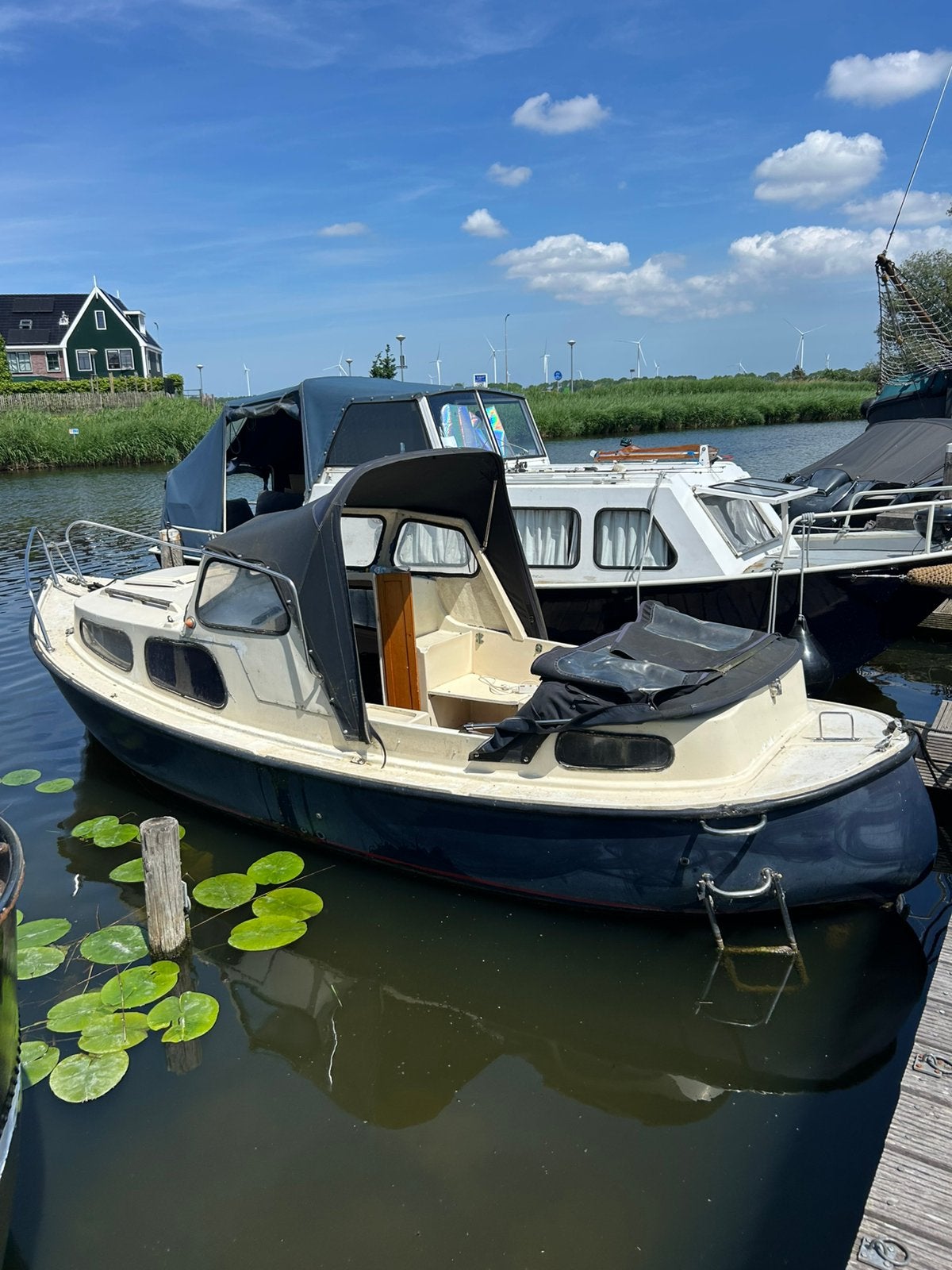 Monark Kajuitboot 5,5m met Bukh DV10 Diesel sloep, Watersport en Boten, Ophalen, Consoleboot, Gebruikt, Binnenboordmotor