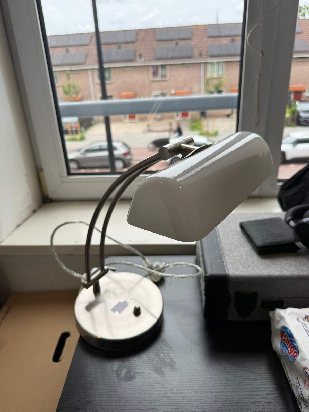 Vintage Retro tafellamp, Ophalen, Zo goed als nieuw, Minder dan 50 cm