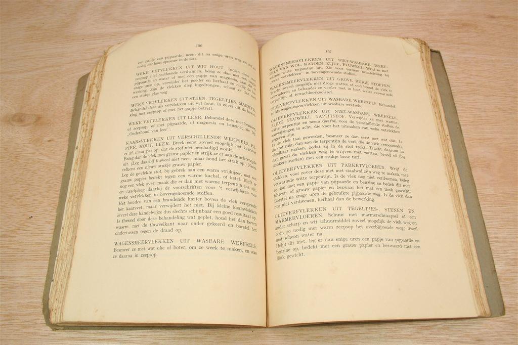 Vintage Boek — Onderhoud Huis & Huisraad [1939], Ophalen of Verzenden, Gelezen