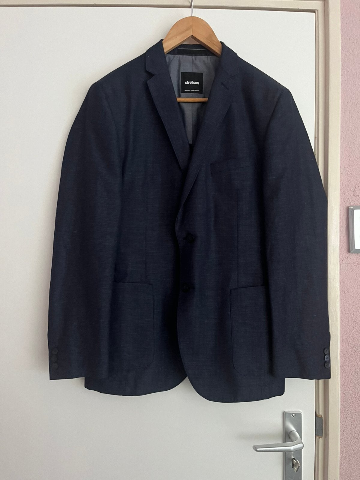 Strellson blazer, Ophalen of Verzenden, Zo goed als nieuw, Maat 48/50 (M), Blauw