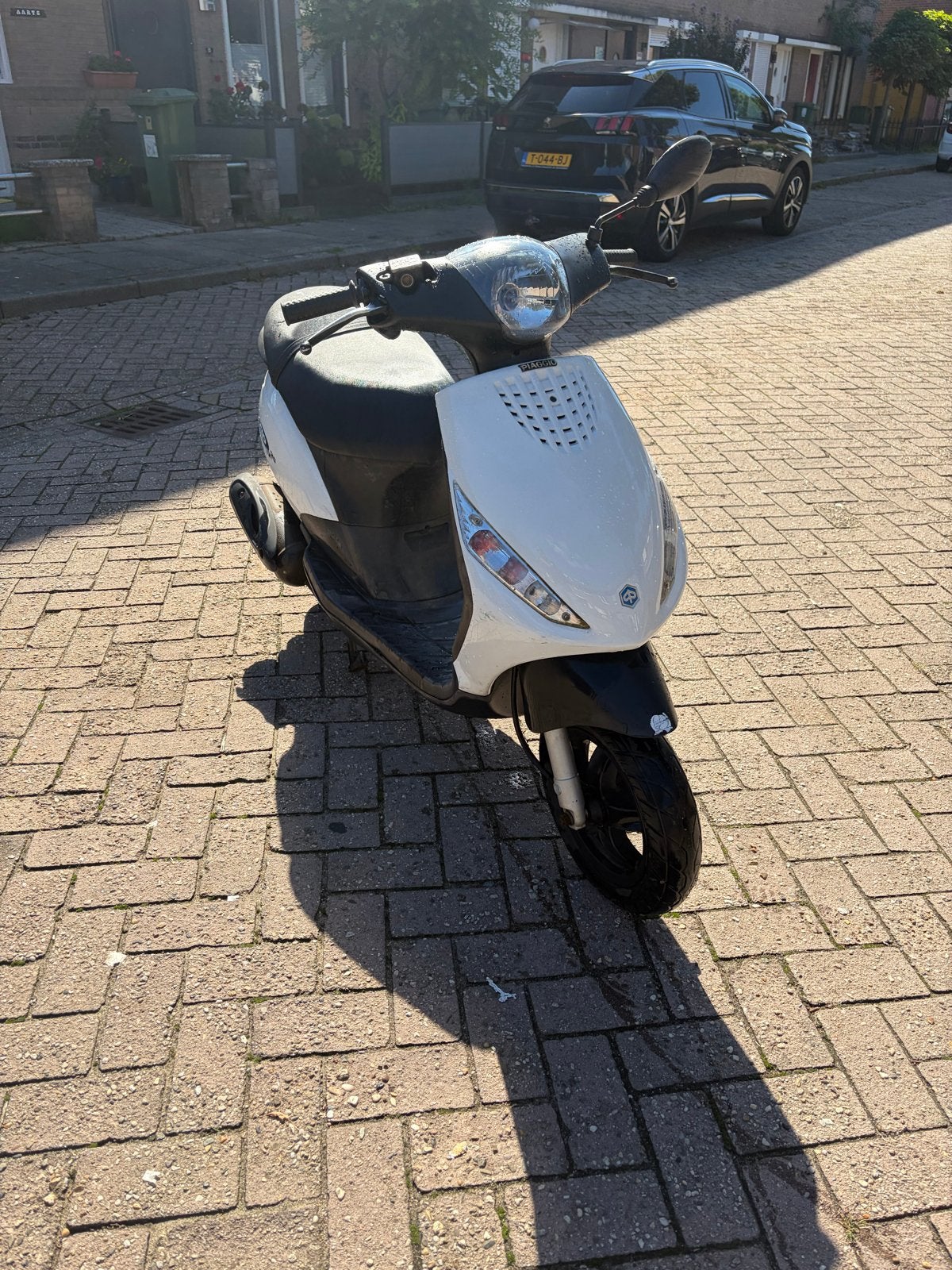 Piaggio zip uit 2016, Ophalen