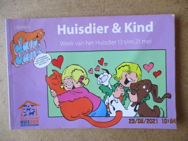 adv2517 jan jans en de kinderen oblong 4, Eén stripboek, Ophalen, Gelezen