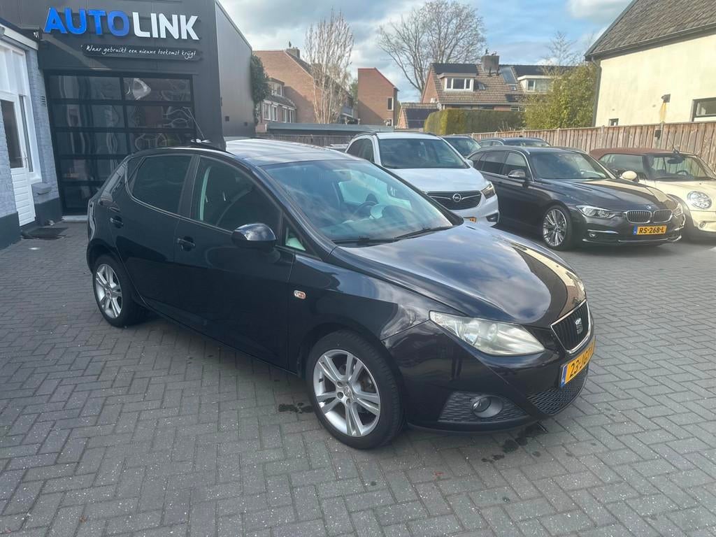 Seat Ibiza 1.6 Sport | PANO | AUTOMAAT | CLIMA | CRUISE |, Stof, Zwart, Origineel Nederlands, Bedrijf
