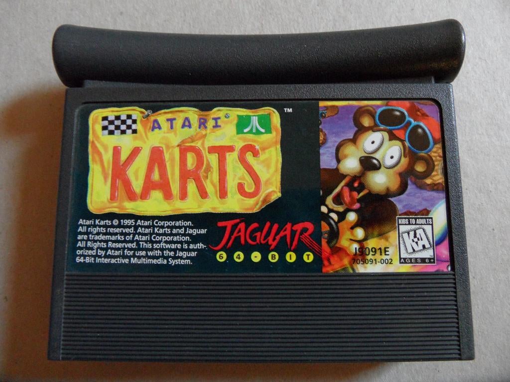Atari Karts - Atari Jaguar, Gebruikt, Atari Jaguar, 1 speler, Racen en Vliegen