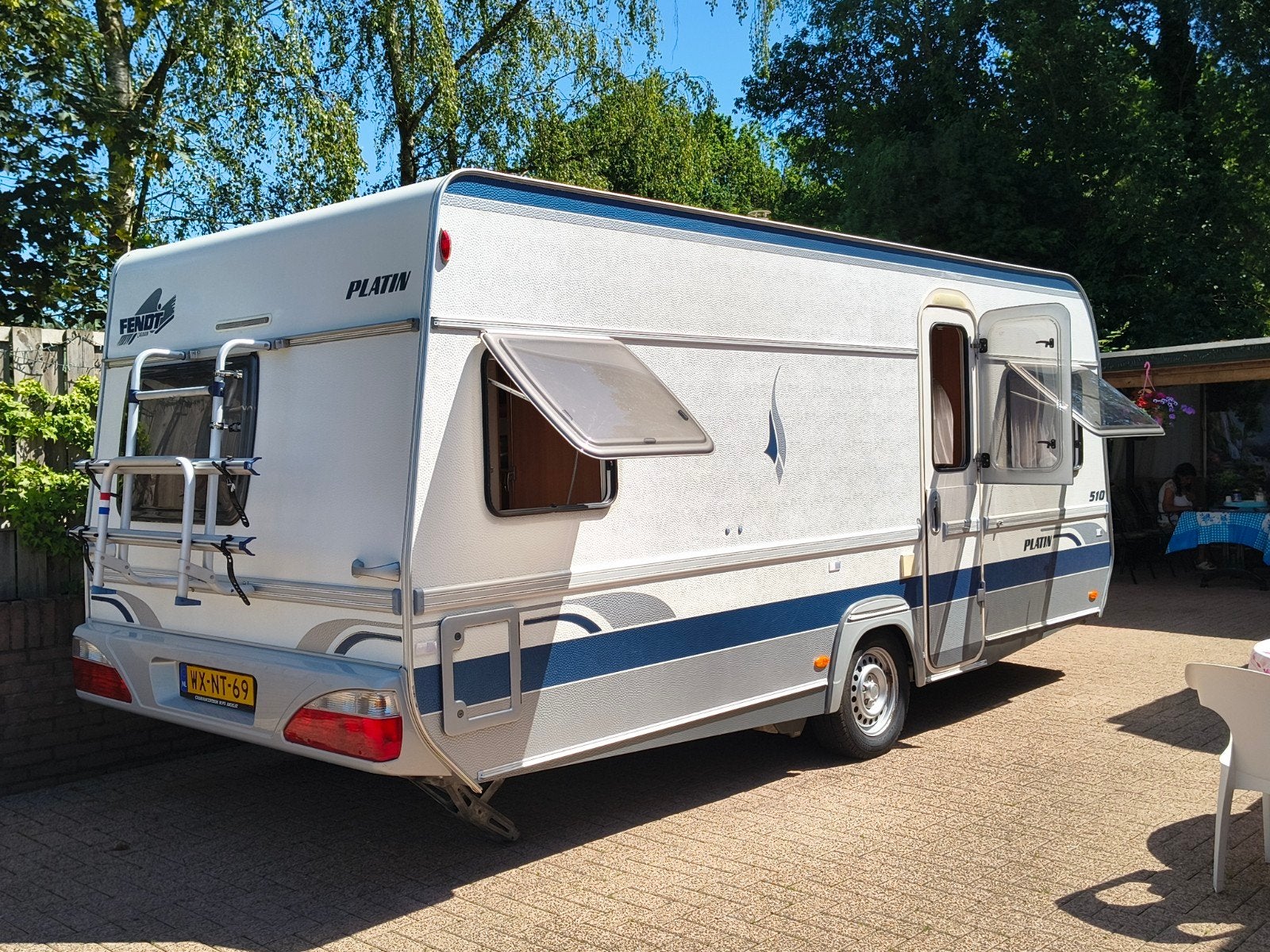 Fendt platin 510 bj 2007 mover caravan, Caravans en Kamperen, Mover, Rondzit, Particulier, Fendt
