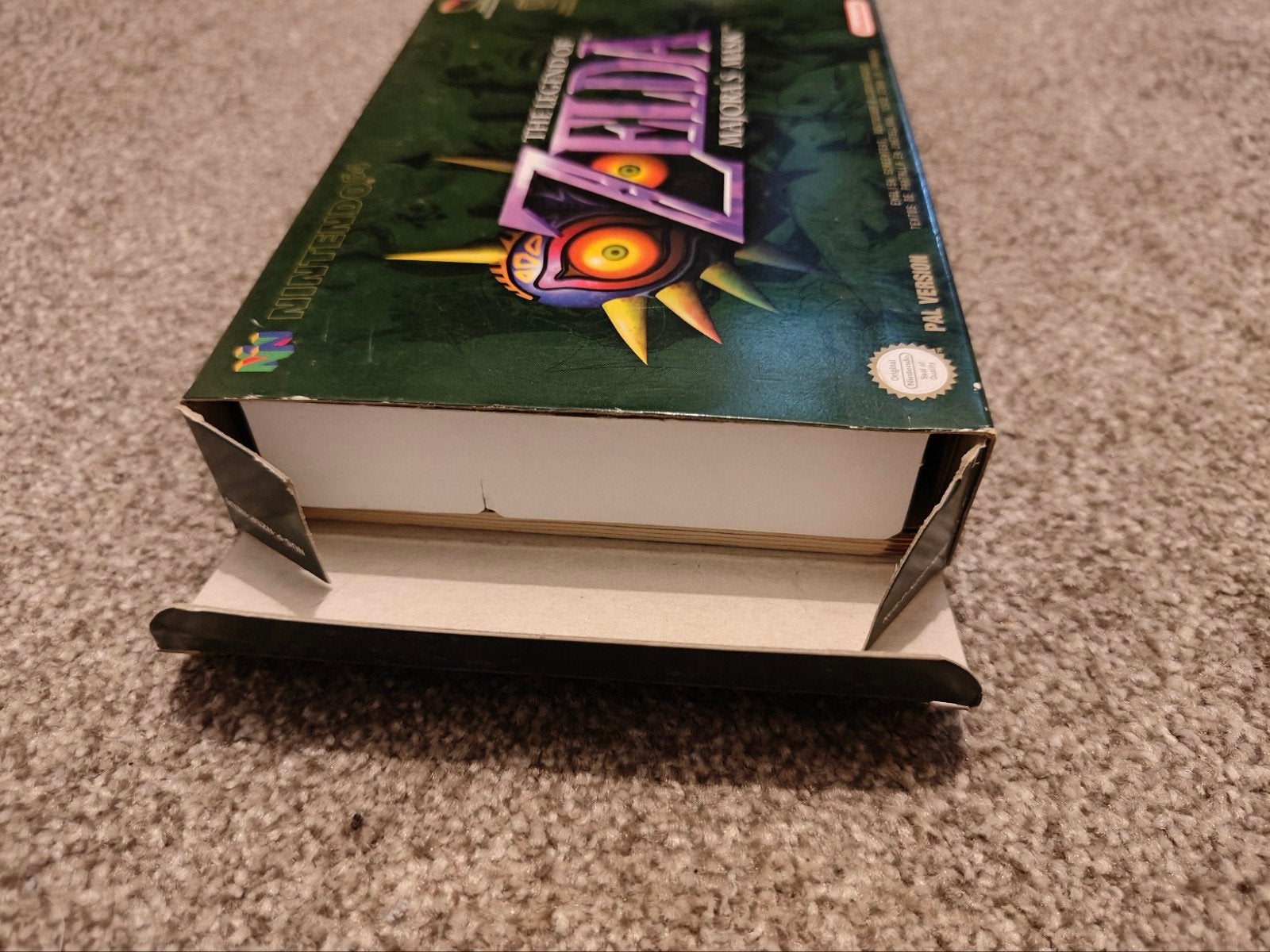 The Legend of Zelda Majora's Mask N64, Avontuur en Actie, 1 speler, Ophalen of Verzenden, Zo goed als nieuw