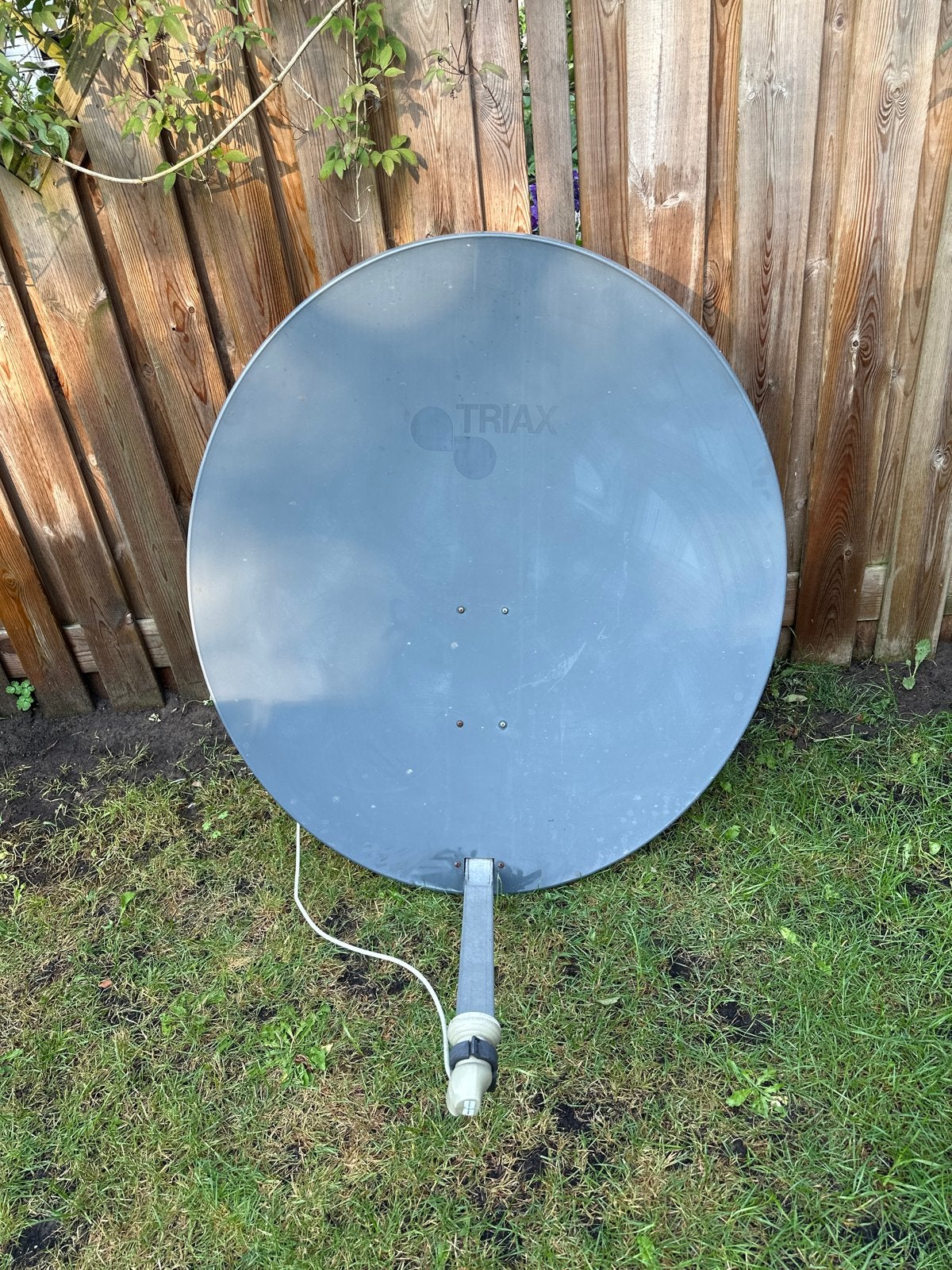 Triax TD110 Schotelantenne (110cm) met DiSEqC Motor & LNB, Ophalen, Gebruikt, (Schotel)antenne, Overige merken
