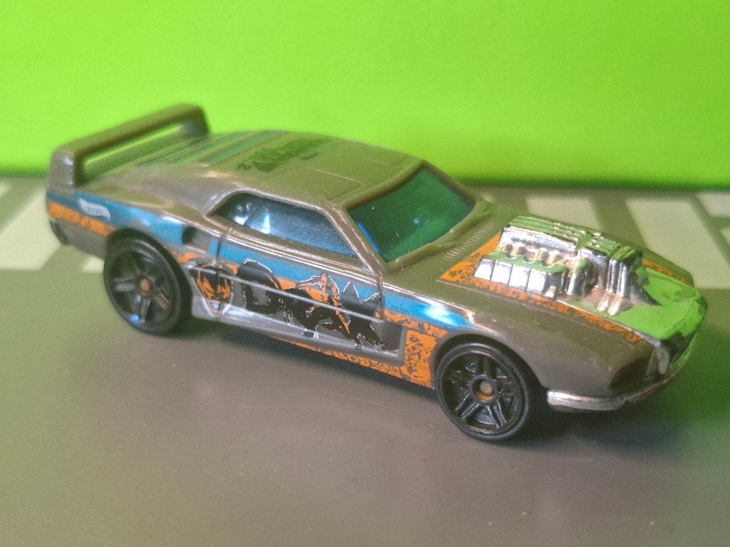 Hotwheels - Rivited [grijs] 1/60, Ophalen of Verzenden, Gebruikt, Auto