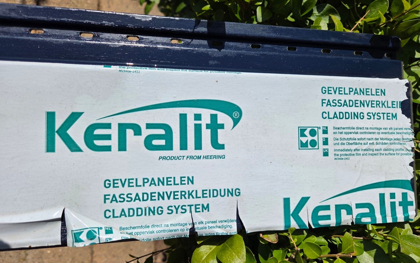 Keralit gevelpanelen / gevelbekleding, Ophalen, Zo goed als nieuw