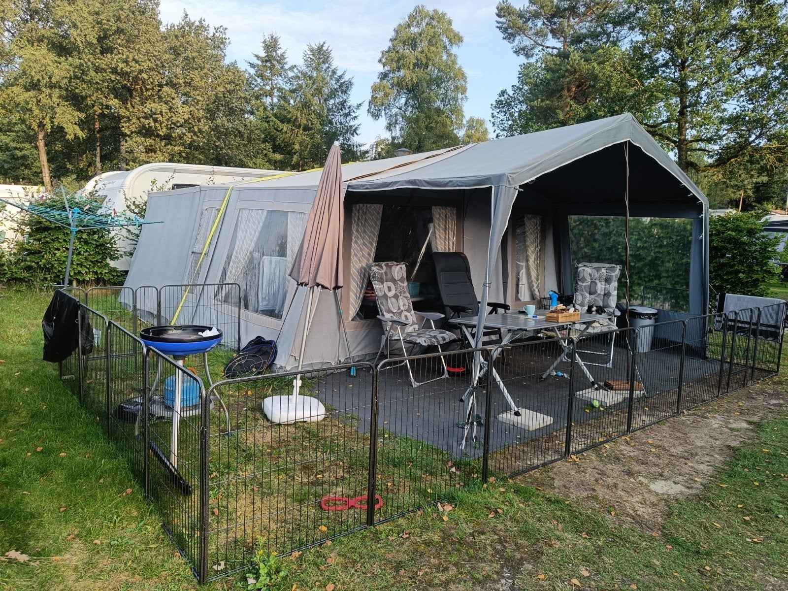 Leuke vouwwagen Roadmaster Family S, Caravans en Kamperen, Tenten, Ophalen, Gebruikt