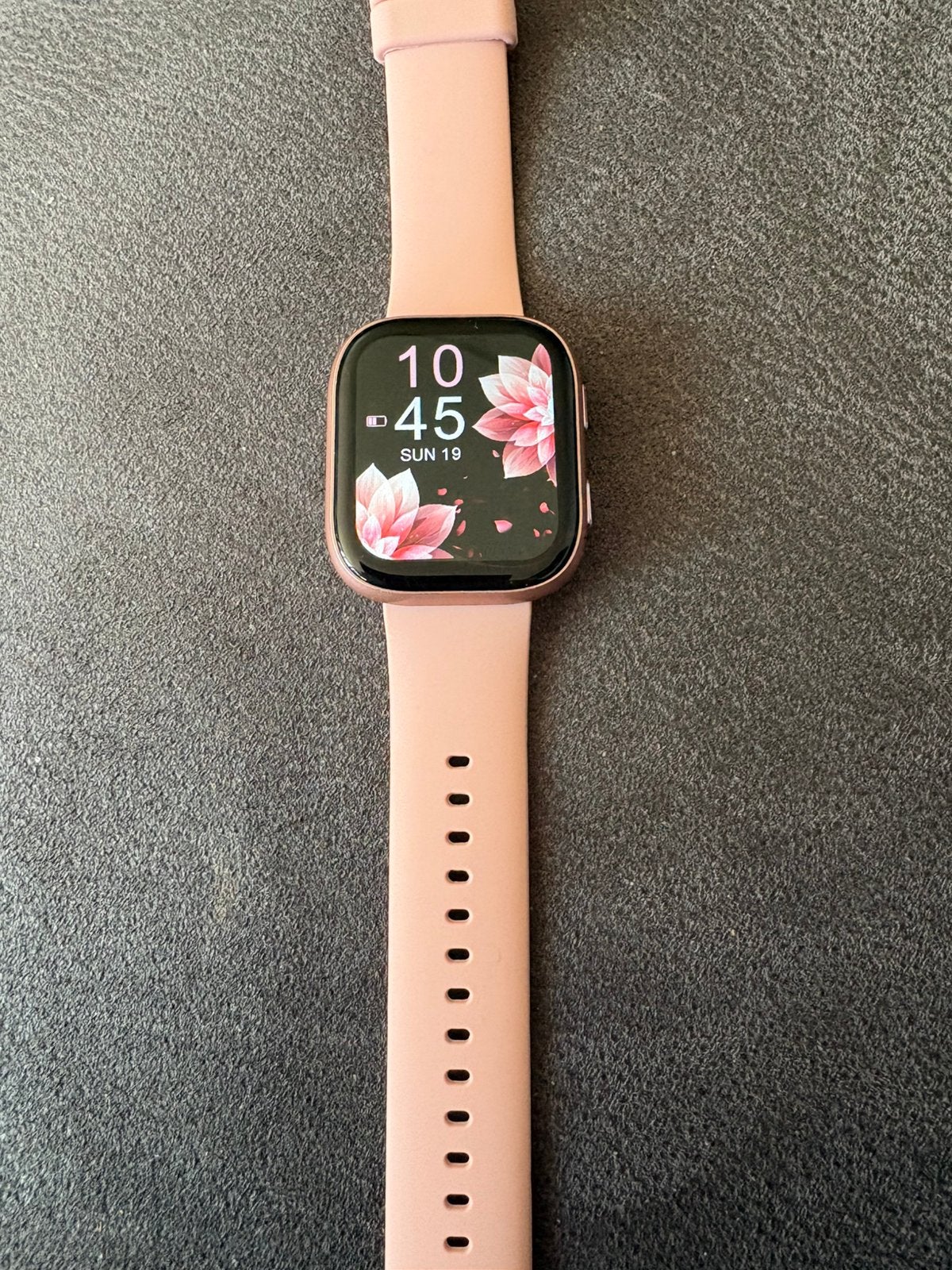 Smart watch roze met veel functies, Sieraden, Tassen en Uiterlijk, Sporthorloges, Windows, Ophalen of Verzenden, Zo goed als nieuw