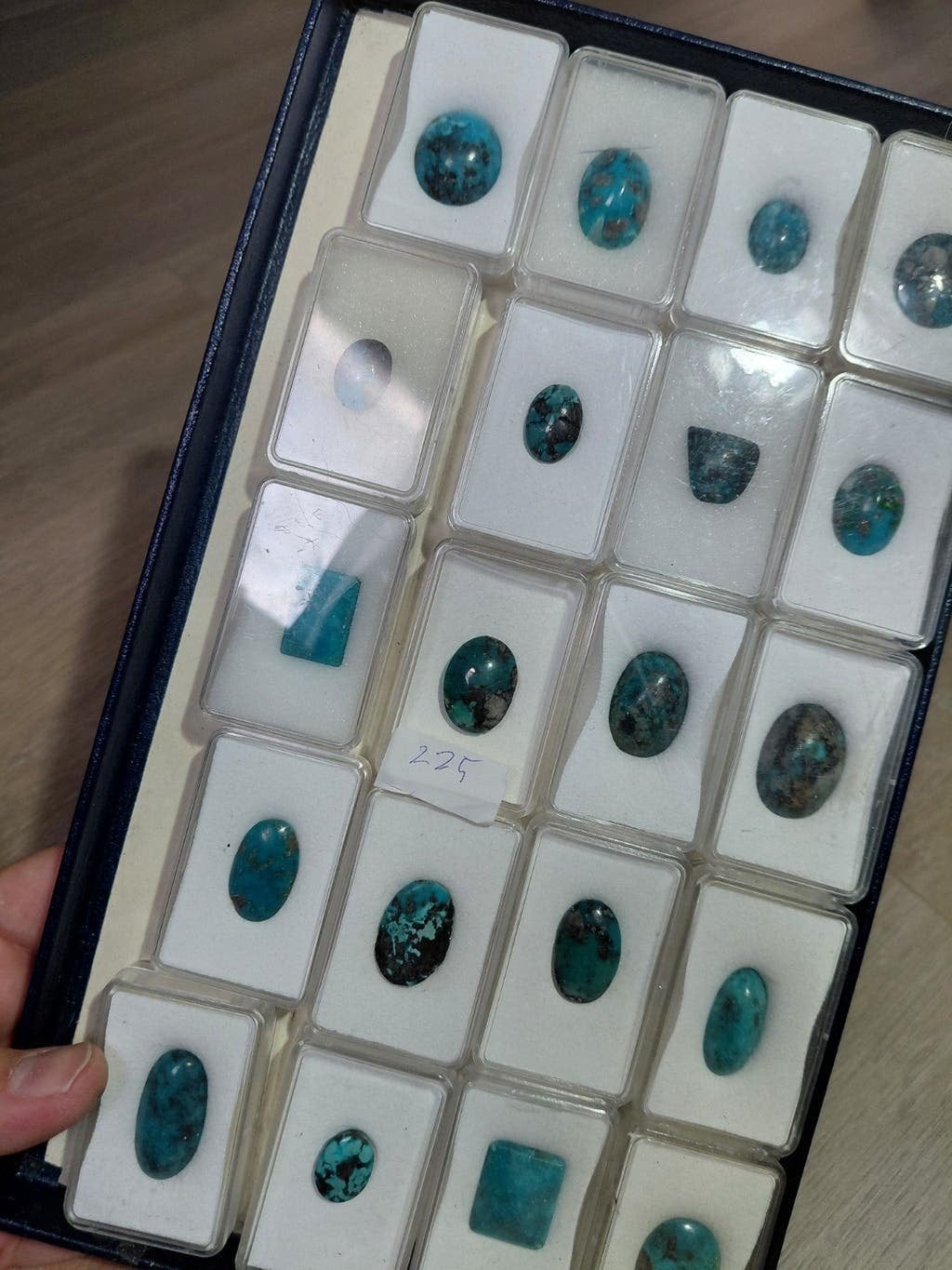 Unieke collectie hand geslepen turkoois uit iran, Sieraden, Tassen en Uiterlijk, Ophalen of Verzenden