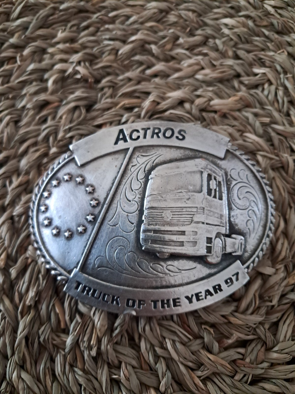 Mercedes-benz Actros truck of the year 1997 duitsland, Ophalen
